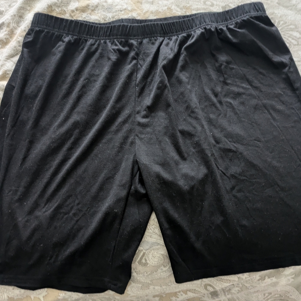 NWOT Black Lounge Bike Shorts